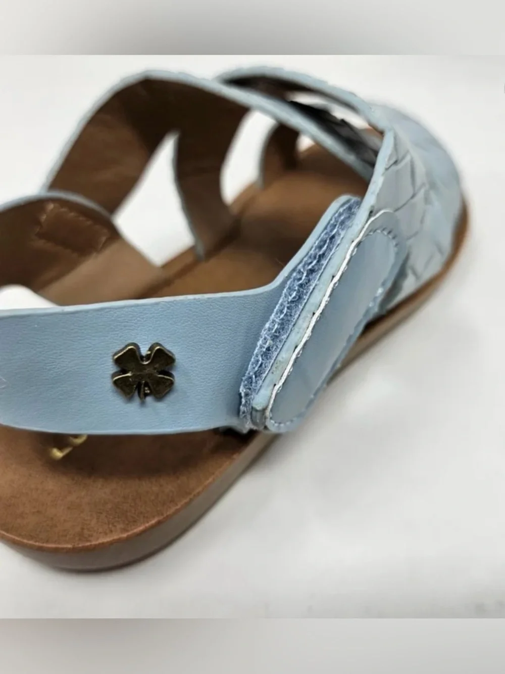Lucky Brand YOUTH BEA2 Cross Over Sandals - Blue - 9M